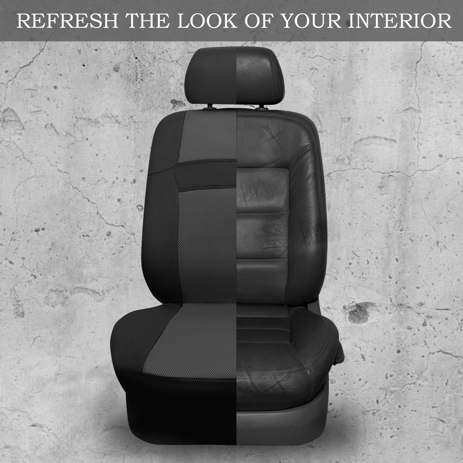 CAR PASS durable fabric seat cover protects against daily wear in family cars