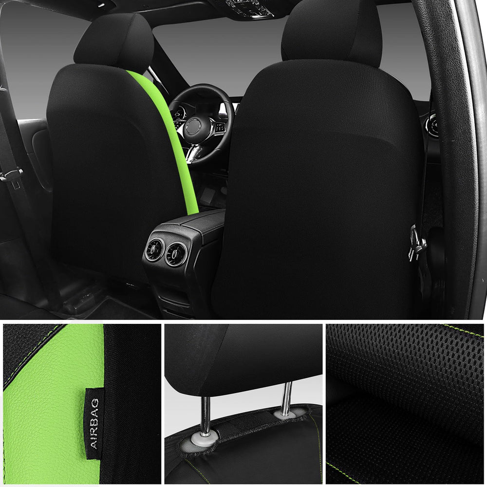 CAR PASS easy-install front-seat cover simplifies upgrading your vehicle interior.