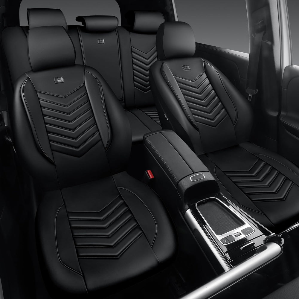 CAR PASS easy-install seat covers with quick-fit straps for secure mounting