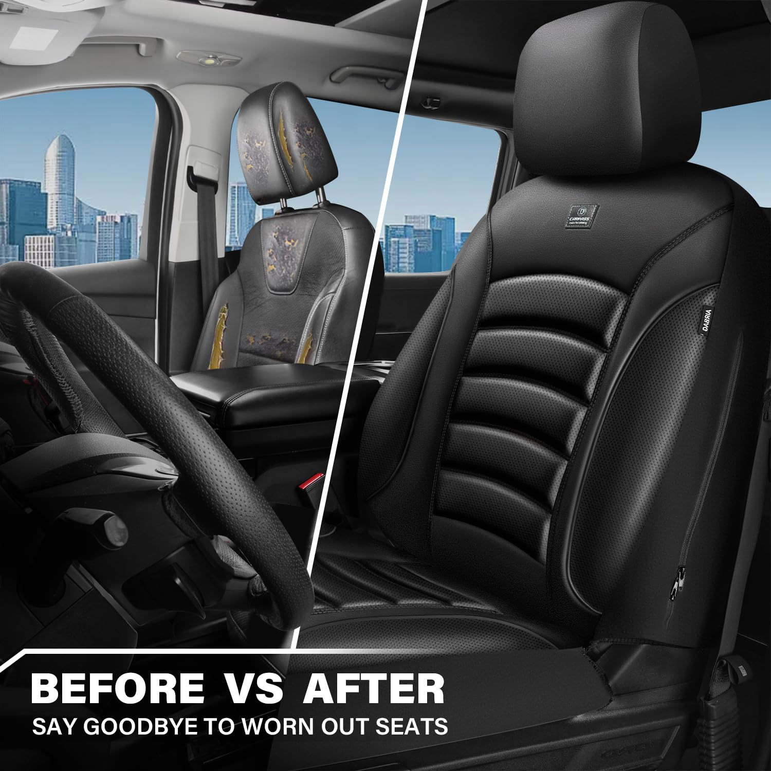 CAR PASS easy-installation guide enables tool-free setup.