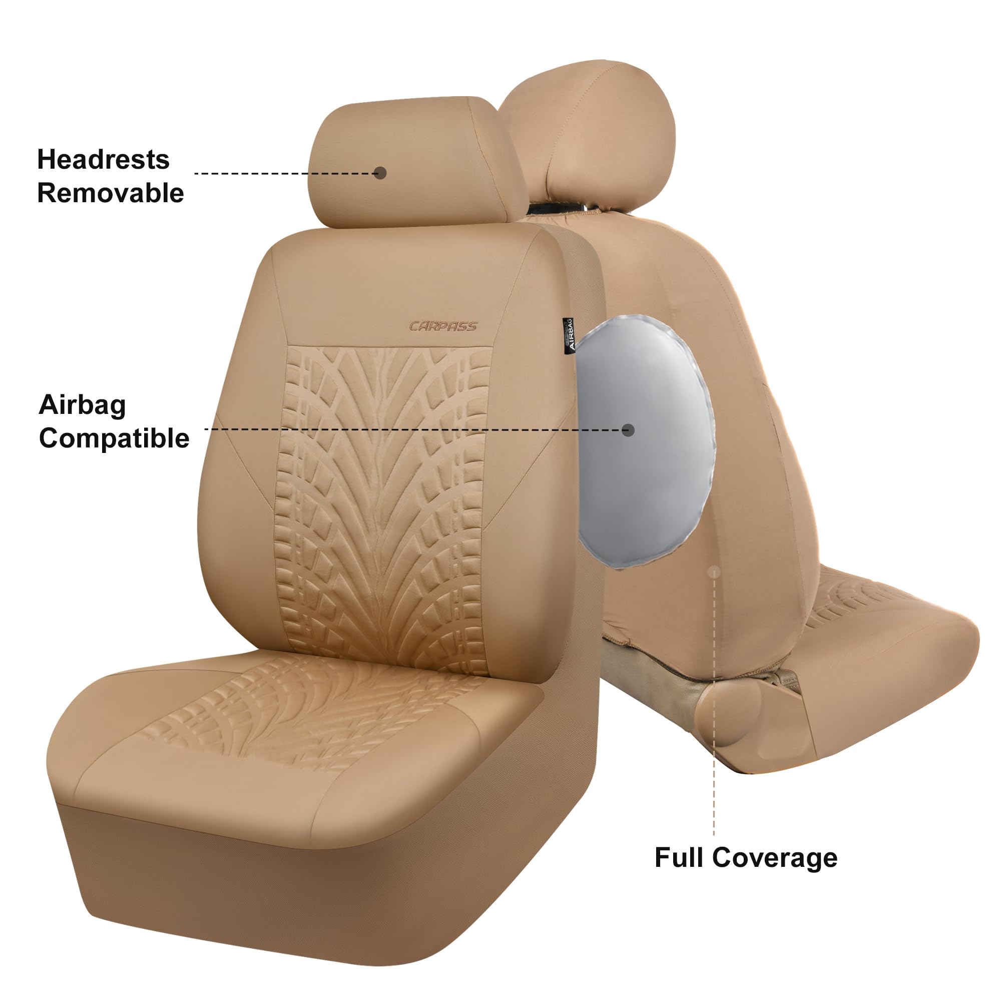 CAR PASS easy installation for a quick, snug fit in minutes