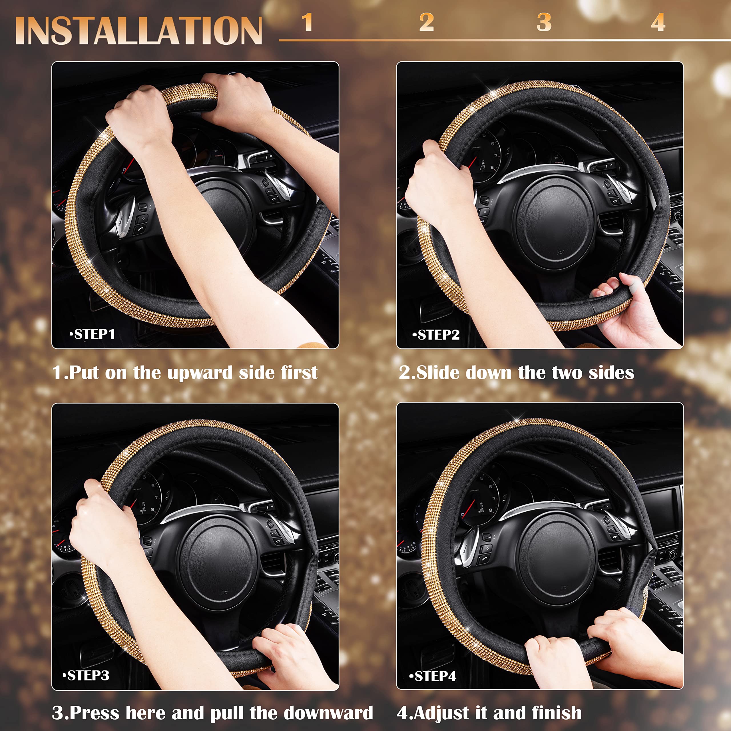 CAR PASS easy slip-on installation for quick, tool-free use.