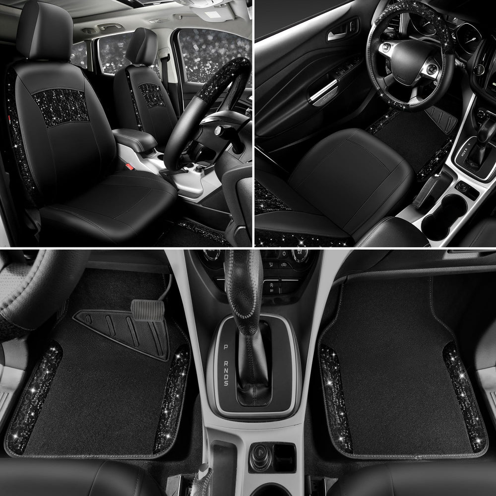 CAR PASS seat covers with elastic edges ensure a secure, easy fit.