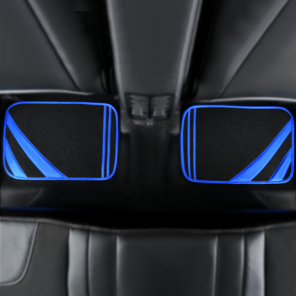 CAR PASS rear-right mat with blue edge protects rear seating area