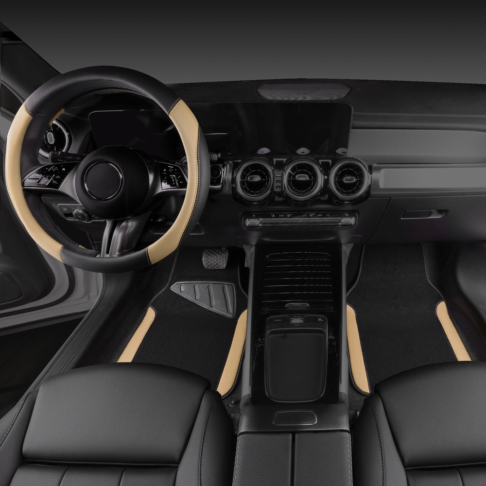 CAR PASS waterproof floor mats protect interior from spills and dirt