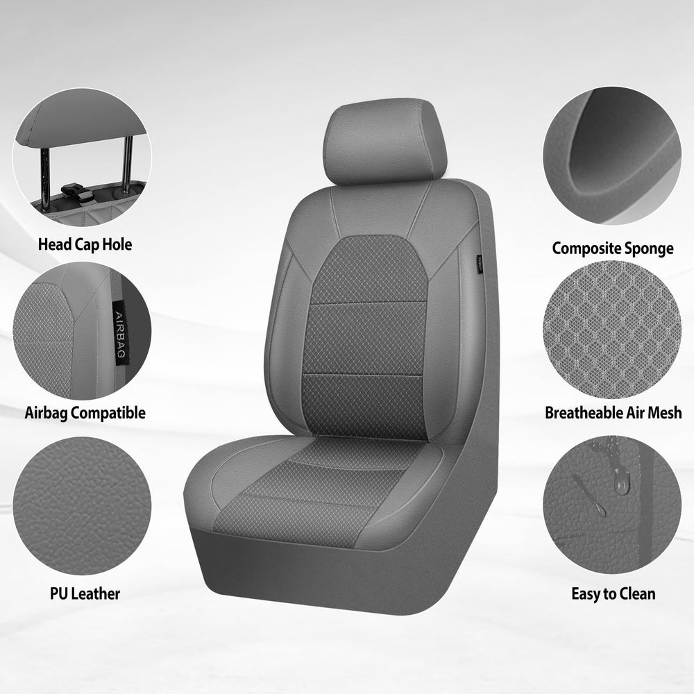 CAR PASS full set in gray offers complete interior styling and protection.