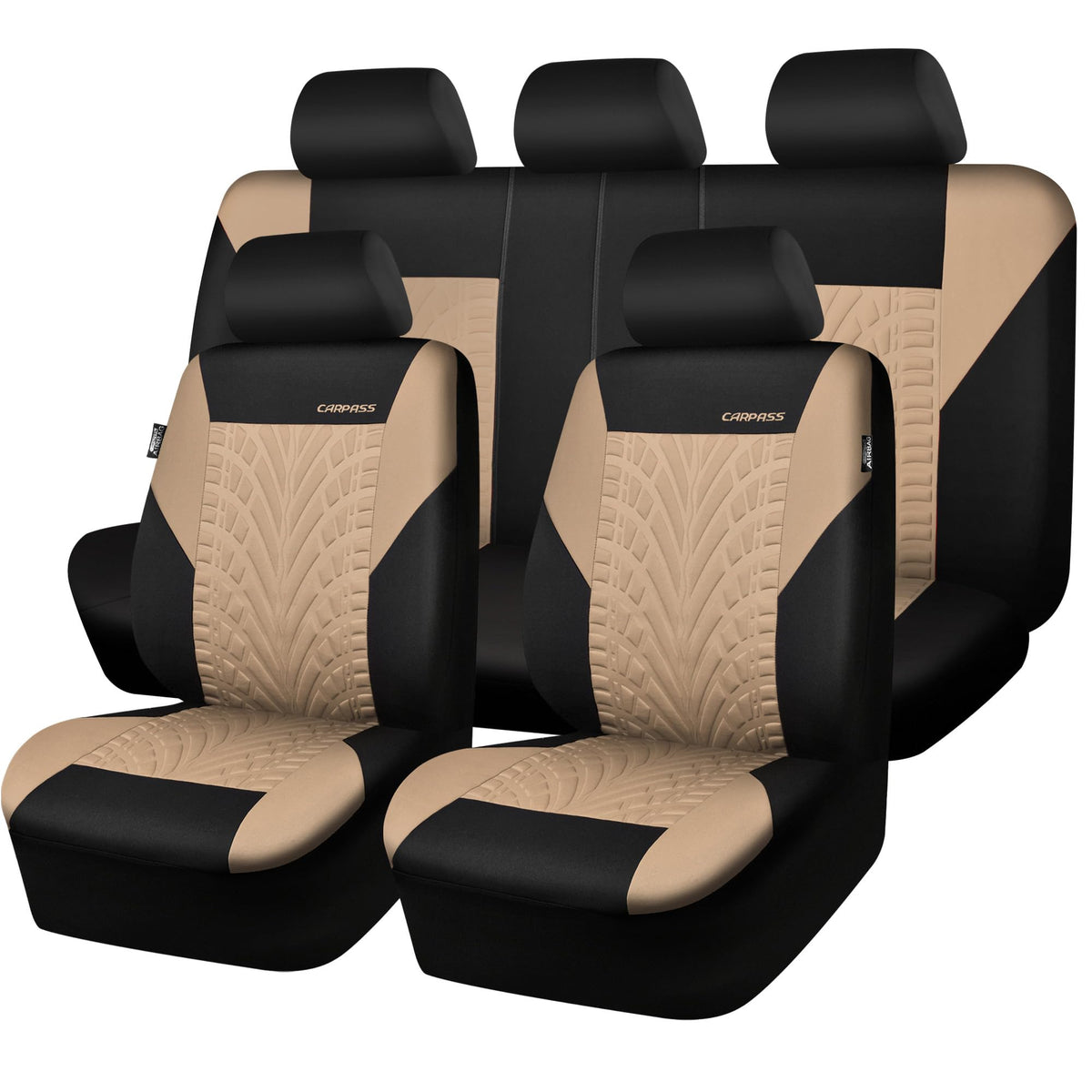 CAR PASS front seat cover with rich color and premium texture for a refreshed interior