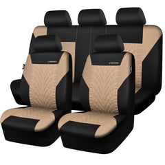 CAR PASS front seat cover with rich color and premium texture for a refreshed interior