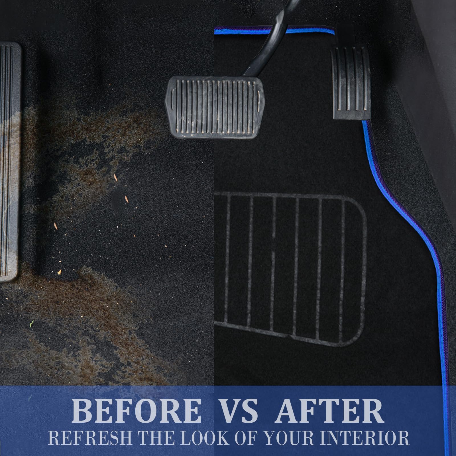 CAR PASS heel pad design guards high-wear areas of the floor