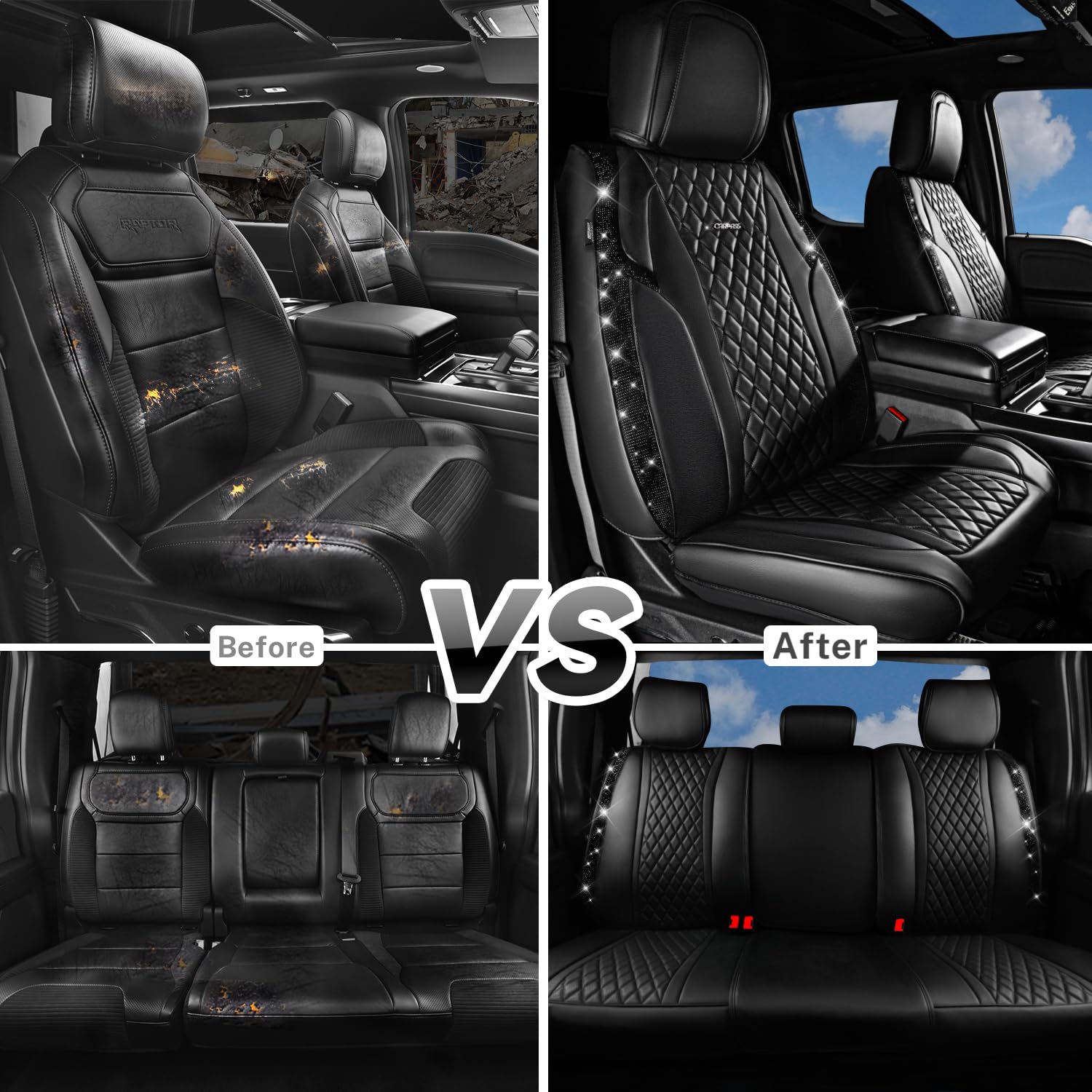CAR PASS universal fit for most 5-seat sedans, SUVs, and trucks