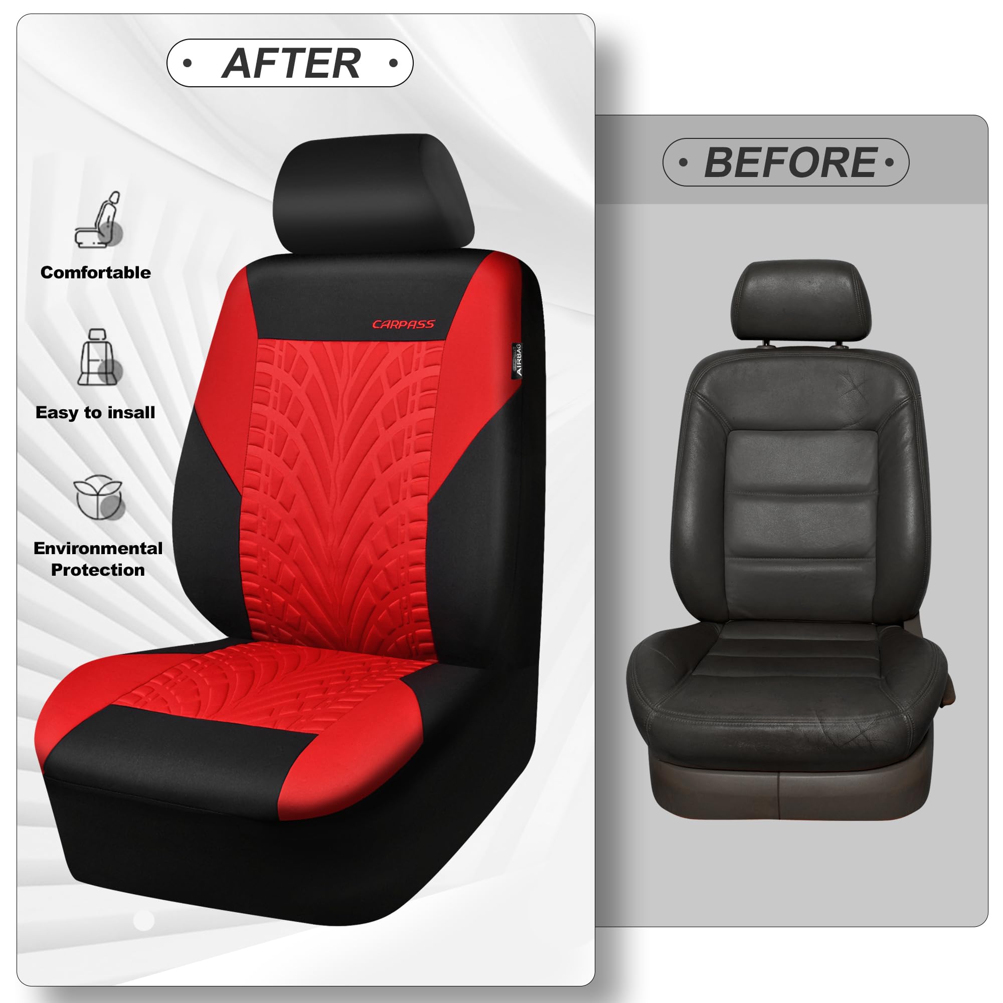 CAR PASS interior protection helps preserve upholstery through daily use.