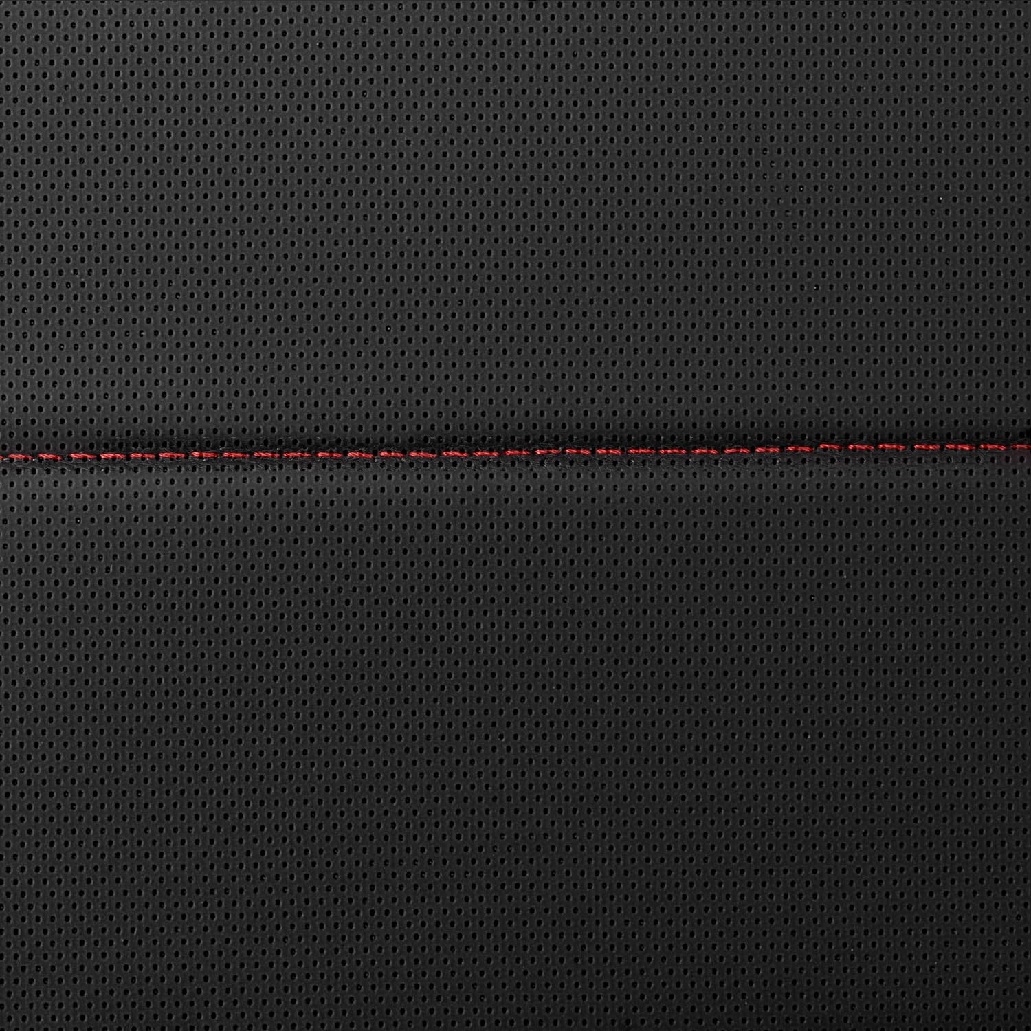 CAR PASS leather back seat cover enhances interior aesthetics and protection.