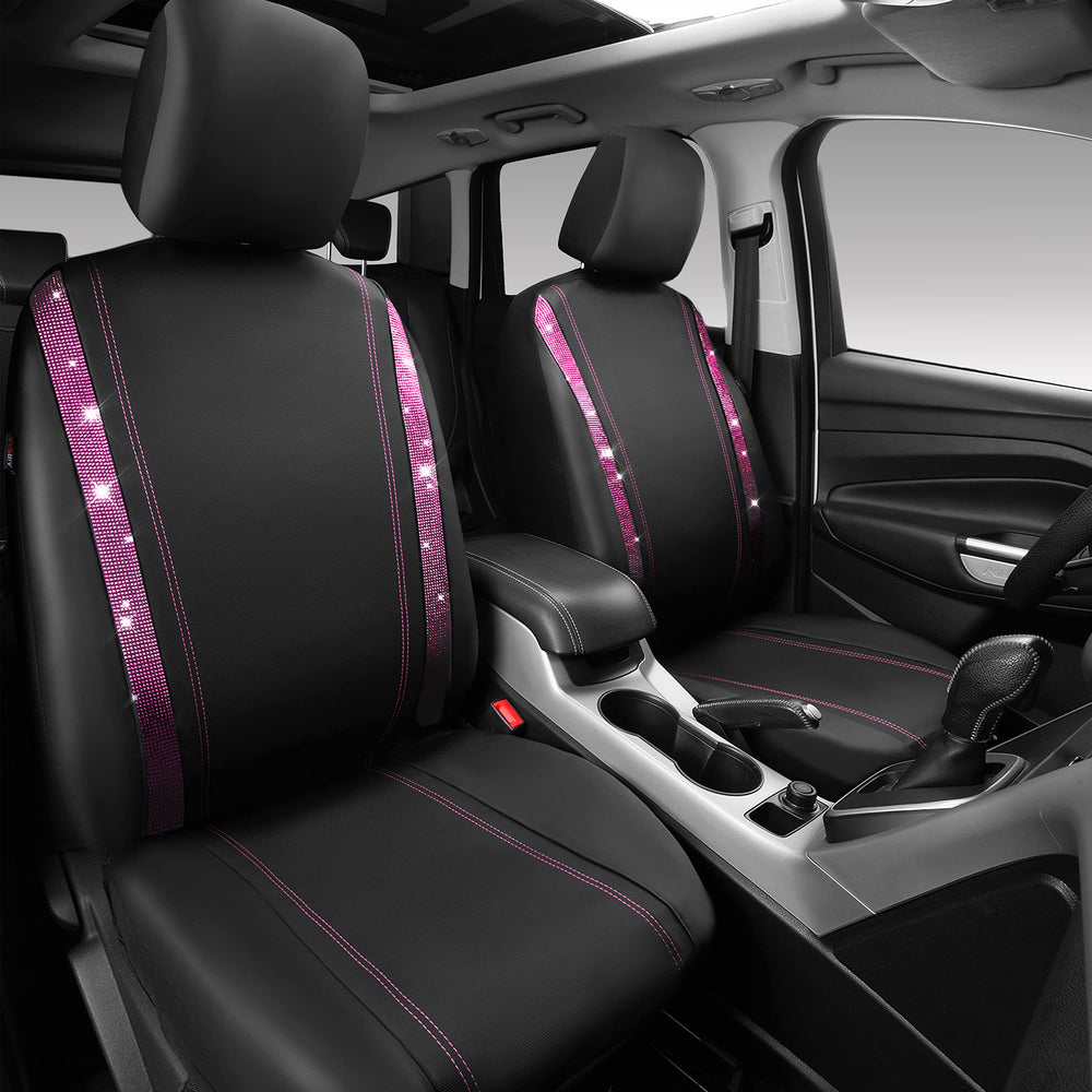CAR PASS water-resistant fabric detail suggests durability for daily driving