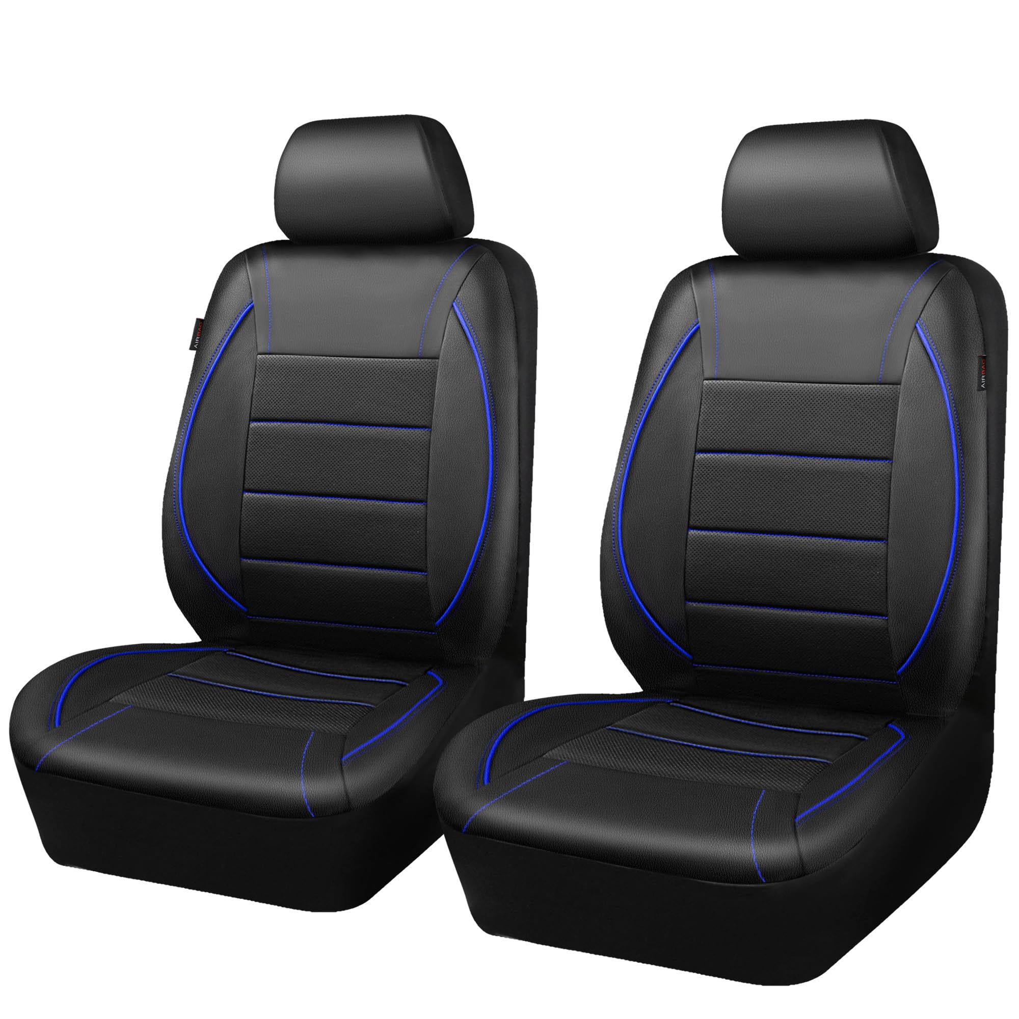CAR PASS leather-like upholstery detail enhances interior look and cleaning ease
