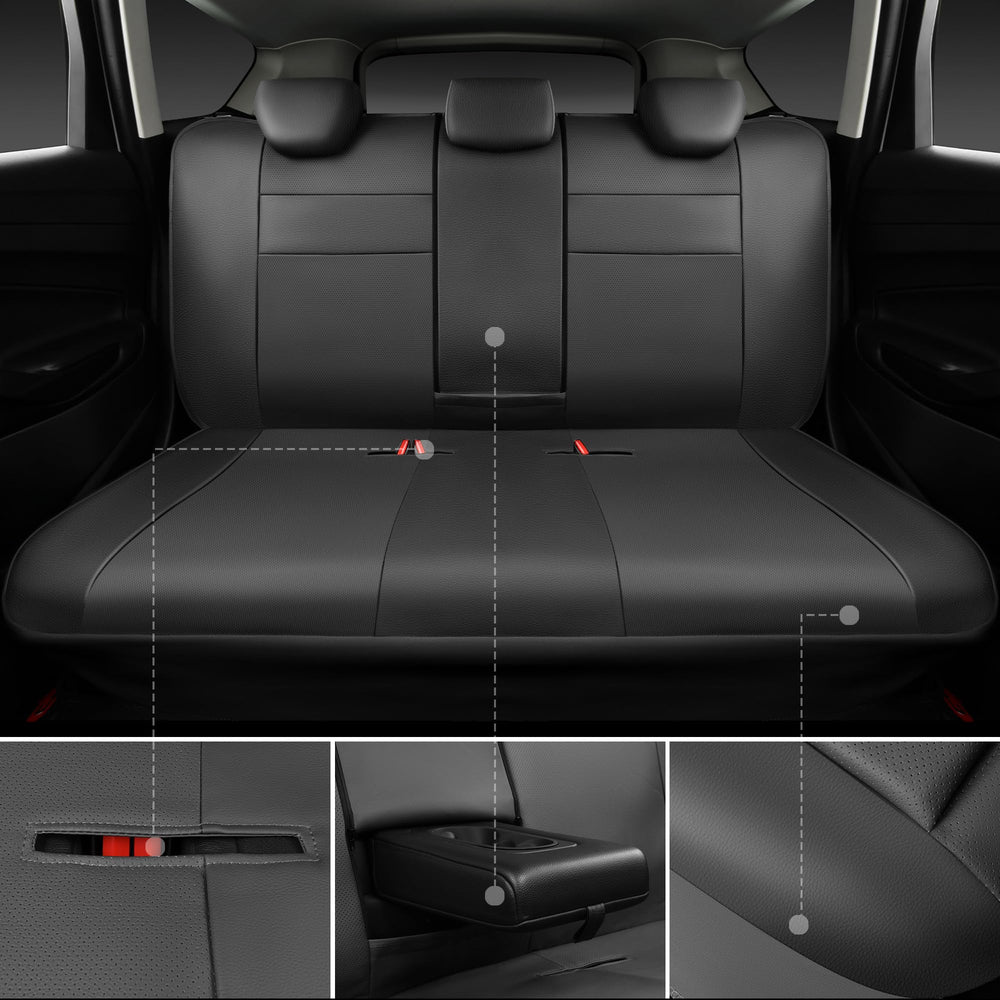 CAR PASS airbag-compatible stitching, side view, reliable protection during deployments.