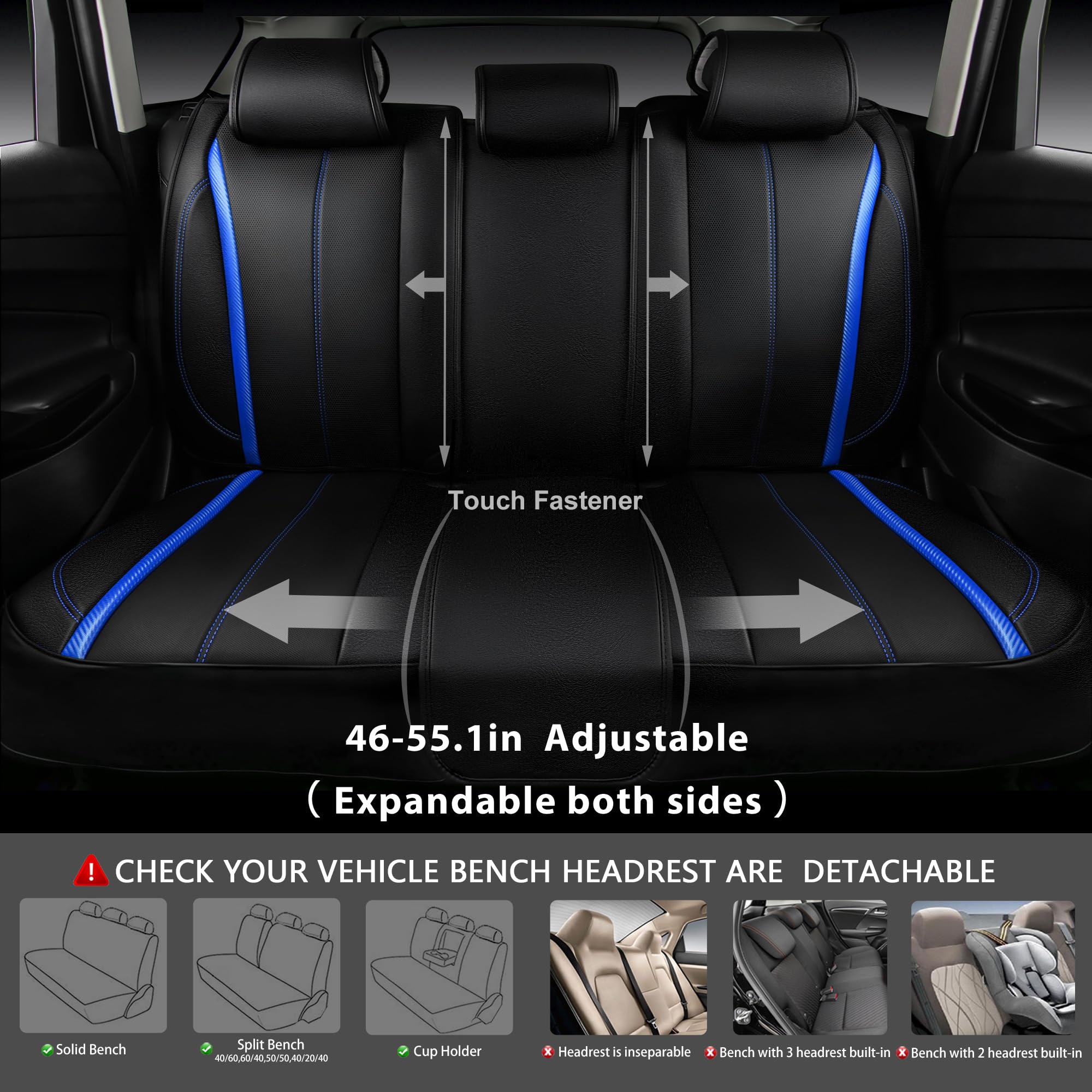 CAR PASS rear backrests maintain comfort during long drives