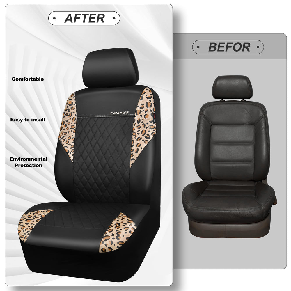 CAR PASS safety belt covers reduce wear while adding design