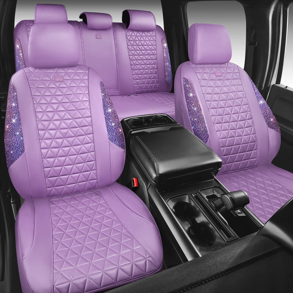 CAR PASS packaging image shows complete universal-fit seat cover set.
