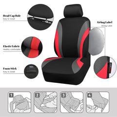 Airbag-compatible design from CAR PASS Line Rider maintains safety access.