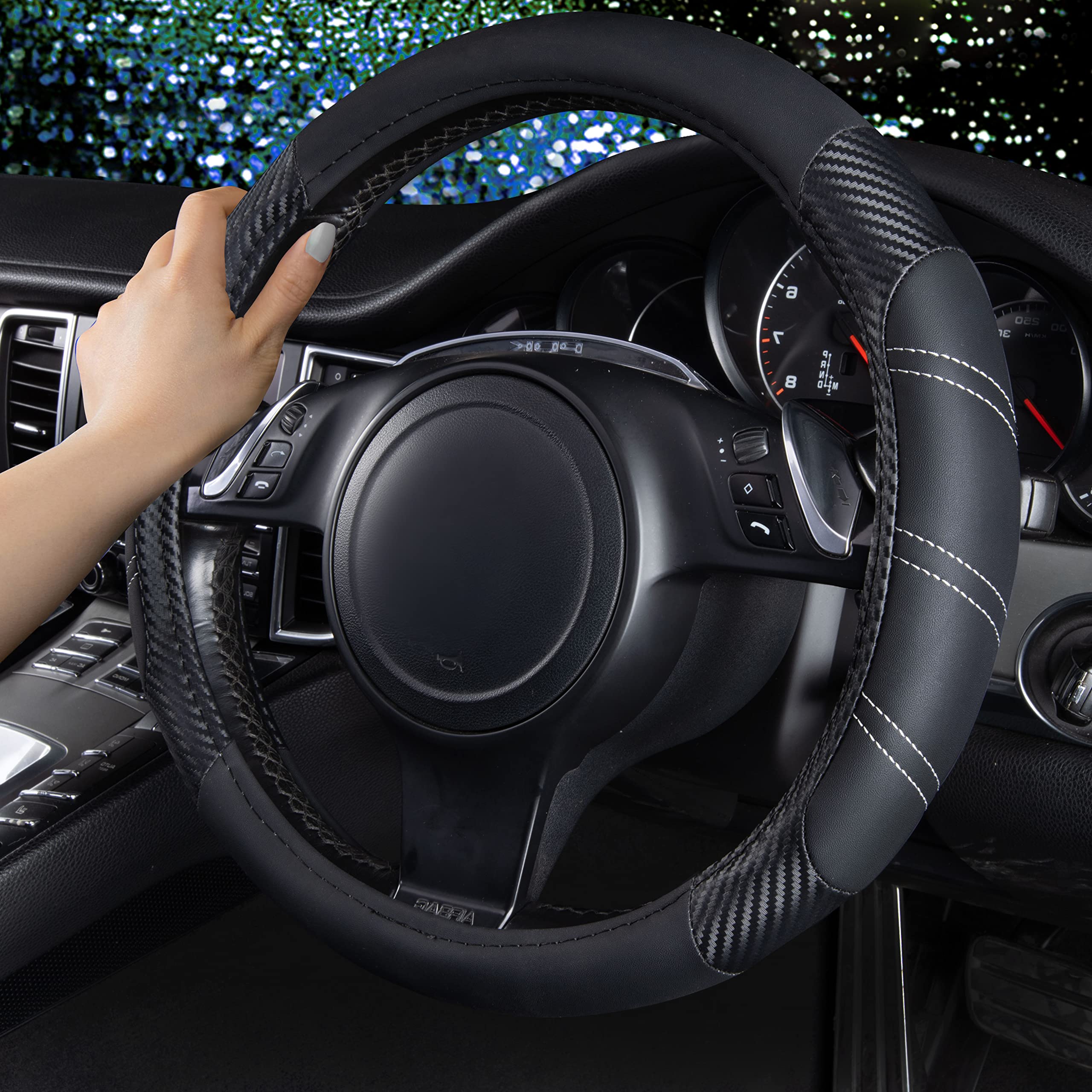 CAR PASS Line Rider soft touch padding offers comfortable driving sensation