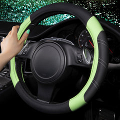 CAR PASS Line Rider anti-slip inner-ring keeps steering cover in place.
