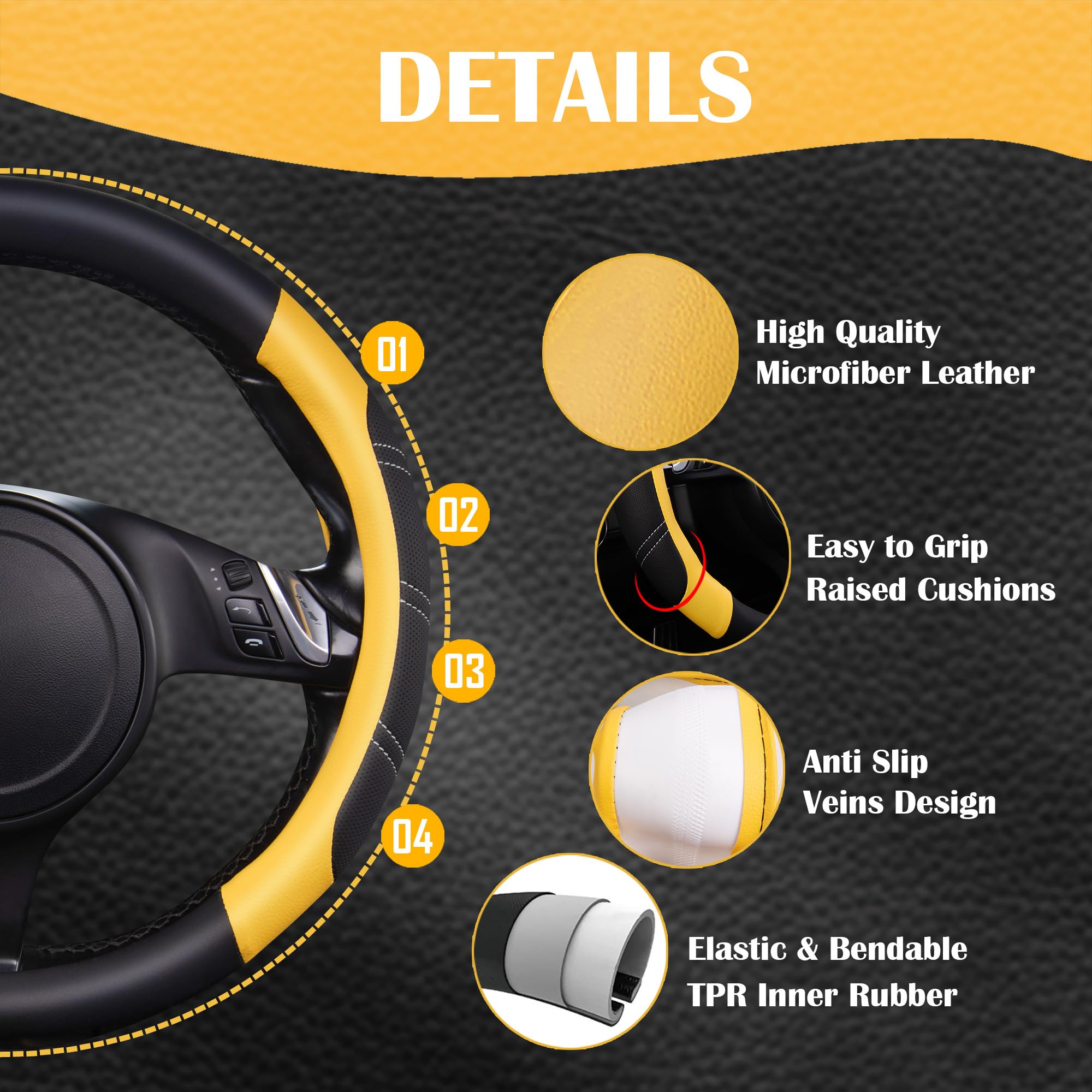 Universal fit for 14.5-15 inch wheels by CAR PASS Line Rider.