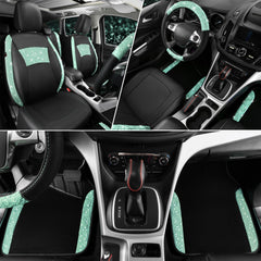 CAR PASS mint leather lace rear seat cover shields rear seats from stains