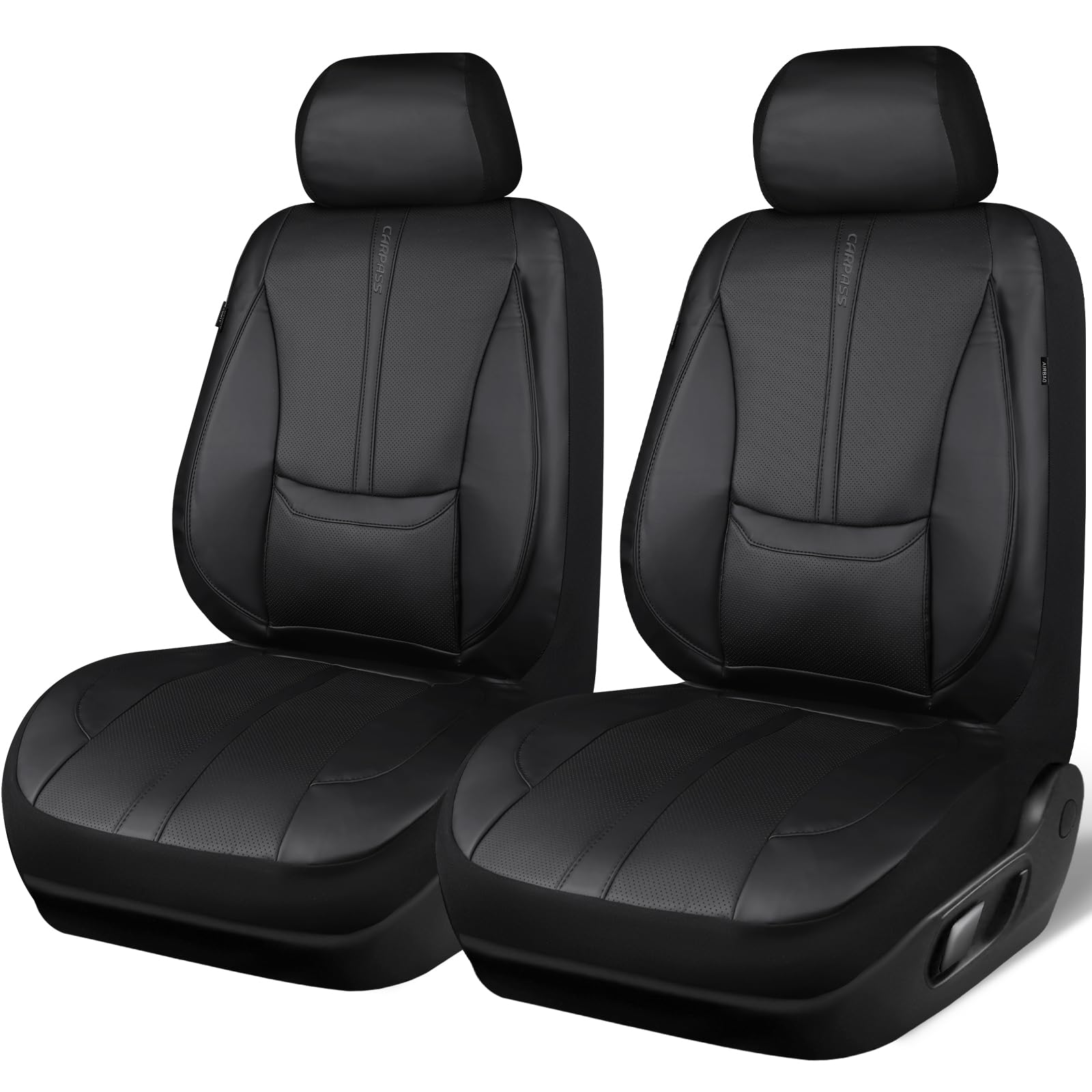 CAR PASS Nappa leather black styling adds subtle luxury to interior