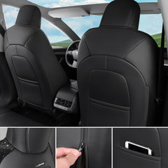 CAR PASS foam padding on seat cover delivers extra comfort during drives.