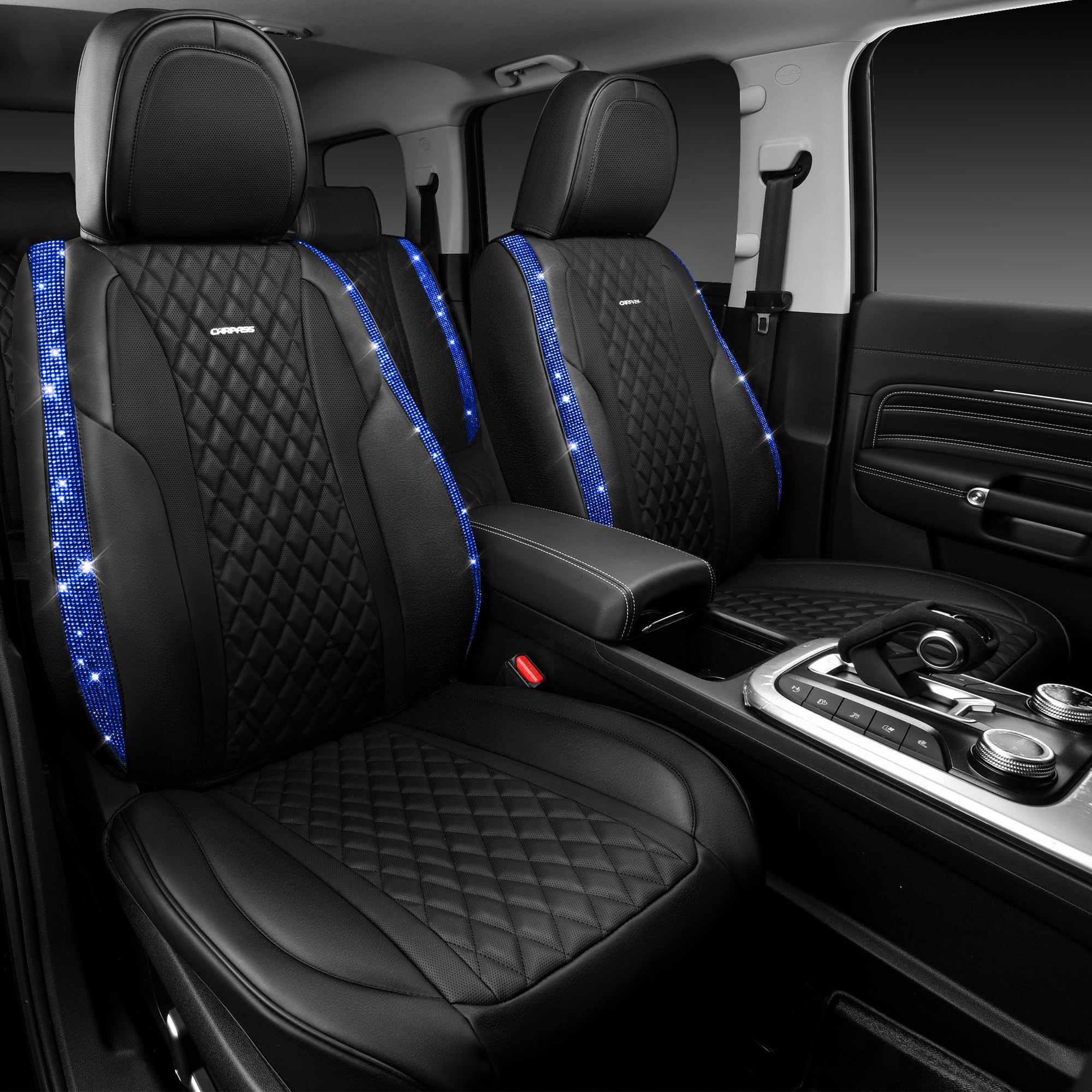 CAR PASS rear seat coverage fits multiple car types for versatile use.