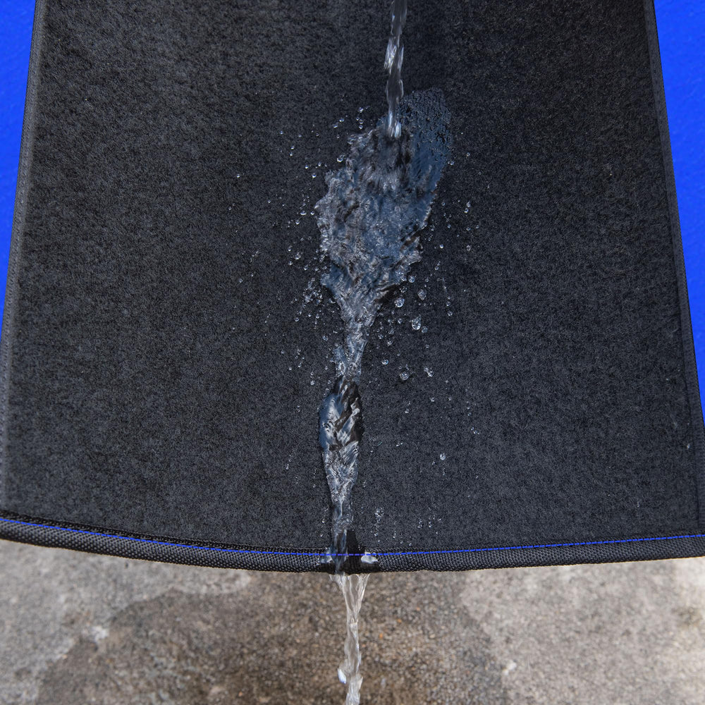 CAR PASS Rainbow anti-slip backing ensures mats stay in place, even on slippery floors
