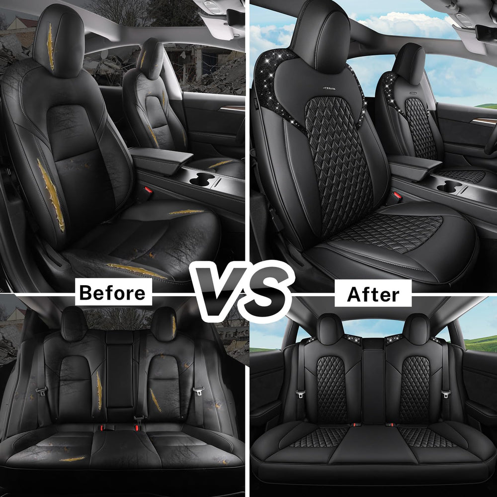 CAR PASS rear seat storage pocket keeps essentials organized.