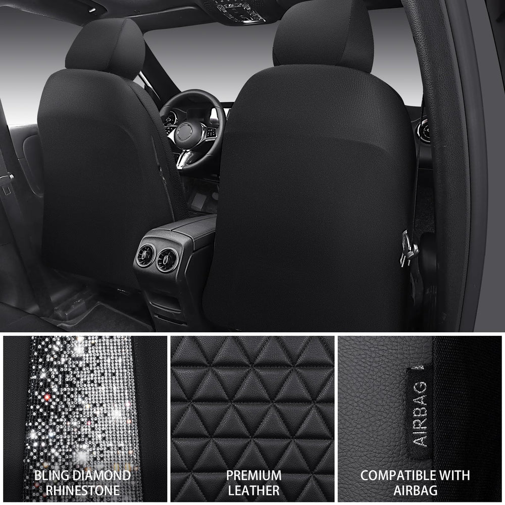 CAR PASS removable headrest covers refresh cabin look and simplify cleaning