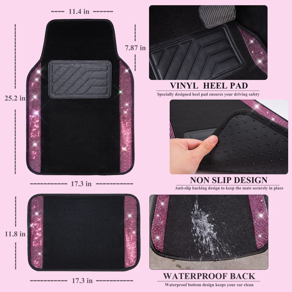 CAR PASS rhinestones gear shift cover for a chic driving touch
