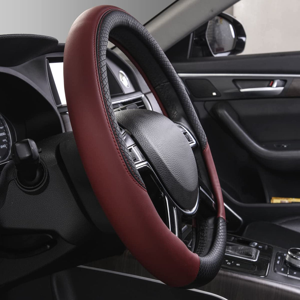 CAR PASS Rhombus anti-slip inner-ring keeps grip steady during driving.