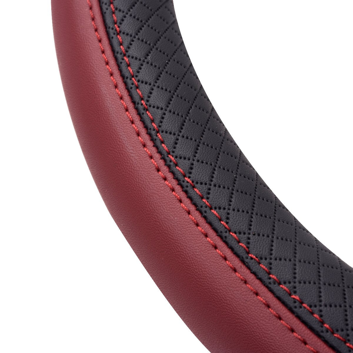 CAR PASS Rhombus durable stitching and textured feel for confident handling.