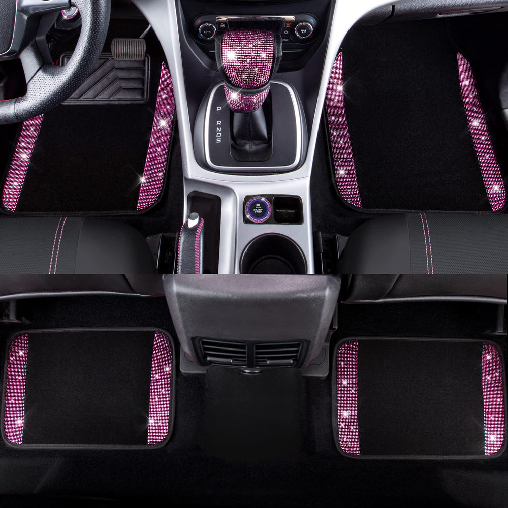 CAR PASS ring emblem sticker accents the dashboard with a glossy vibe