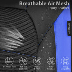 CAR PASS headrest cover 01 adds color while protecting upholstery