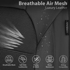 CAR PASS seat cover headrest set protects headrests with precise fit.