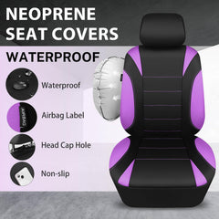 CAR PASS universal-fit seat covers fit most cars, trucks, and SUVs.