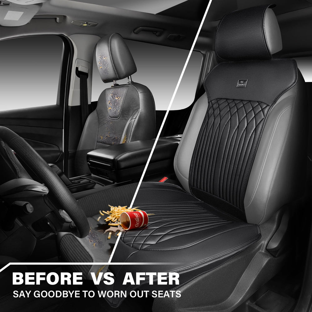 CAR PASS storage pockets keep essentials within reach on trips.