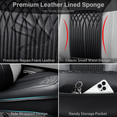 CAR PASS waterproof surface cleans quickly after spills and messes.