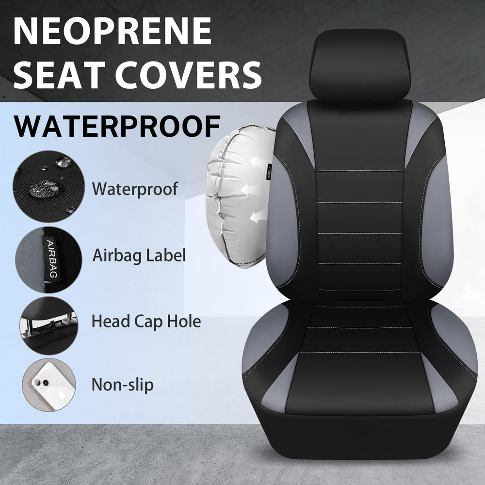 CAR PASS separate headrest cover adds complete seating protection.