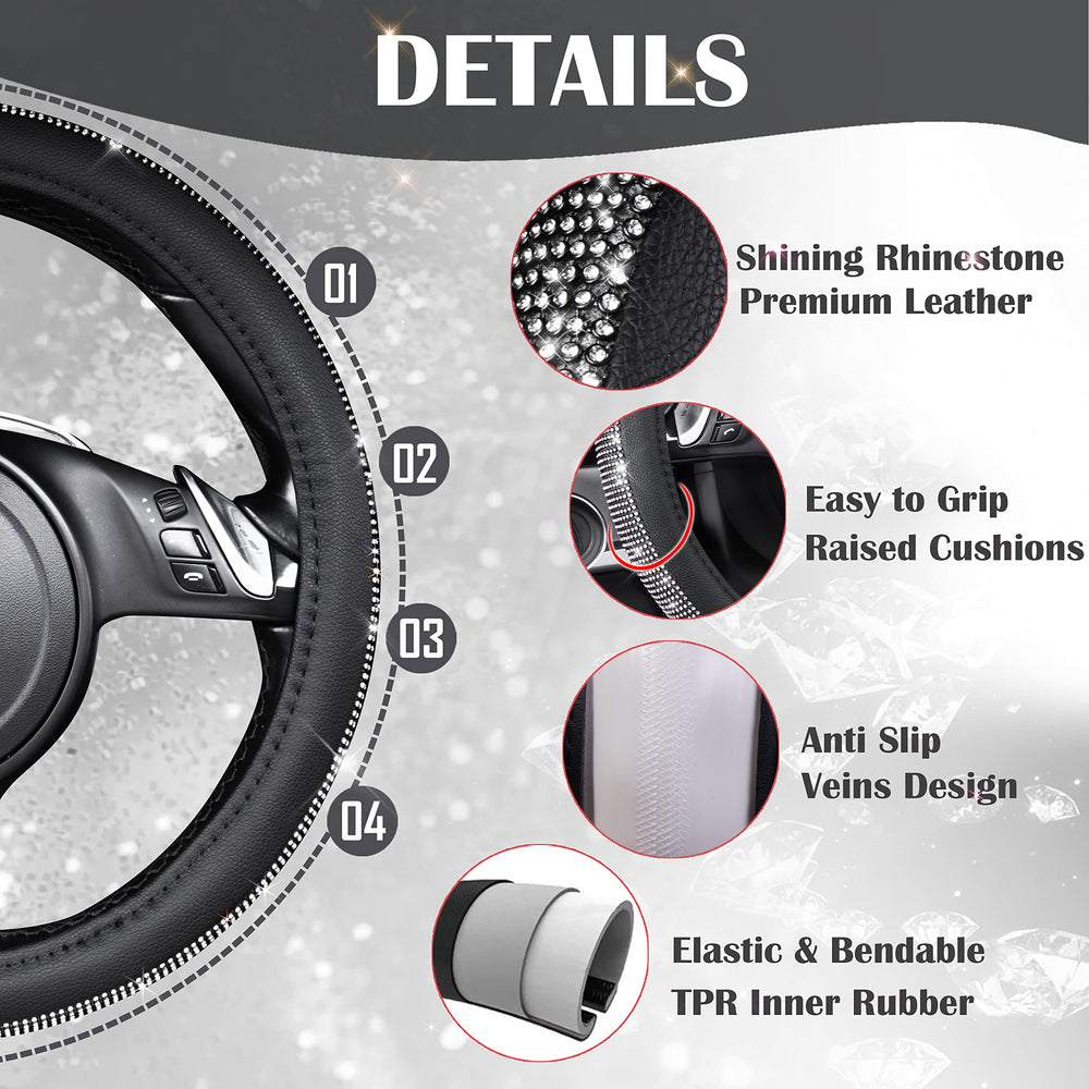 CAR PASS Soft microfiber leather texture offering comfortable touch and durability