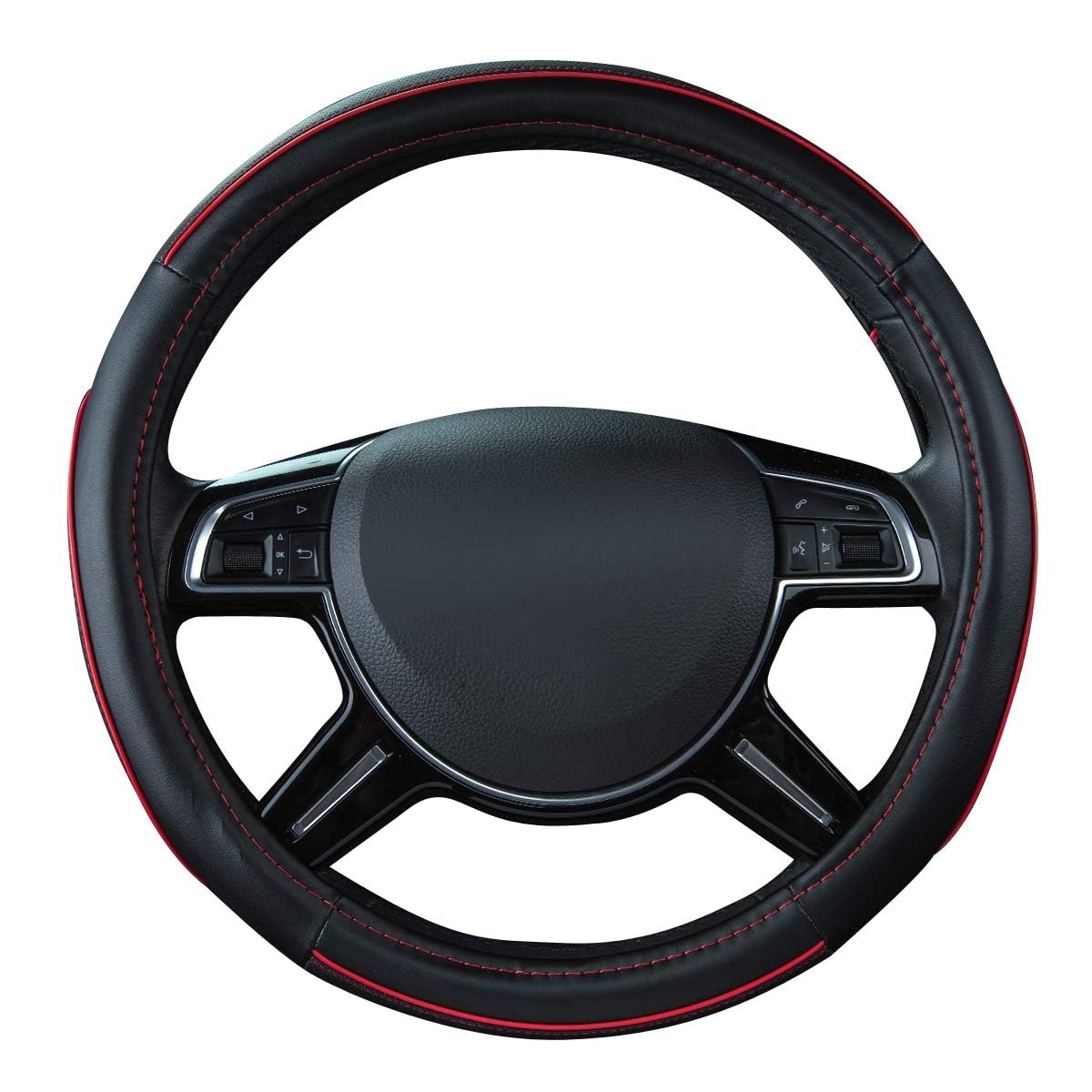 CAR PASS sporty leather stitching adds refined look to your vehicle interior.