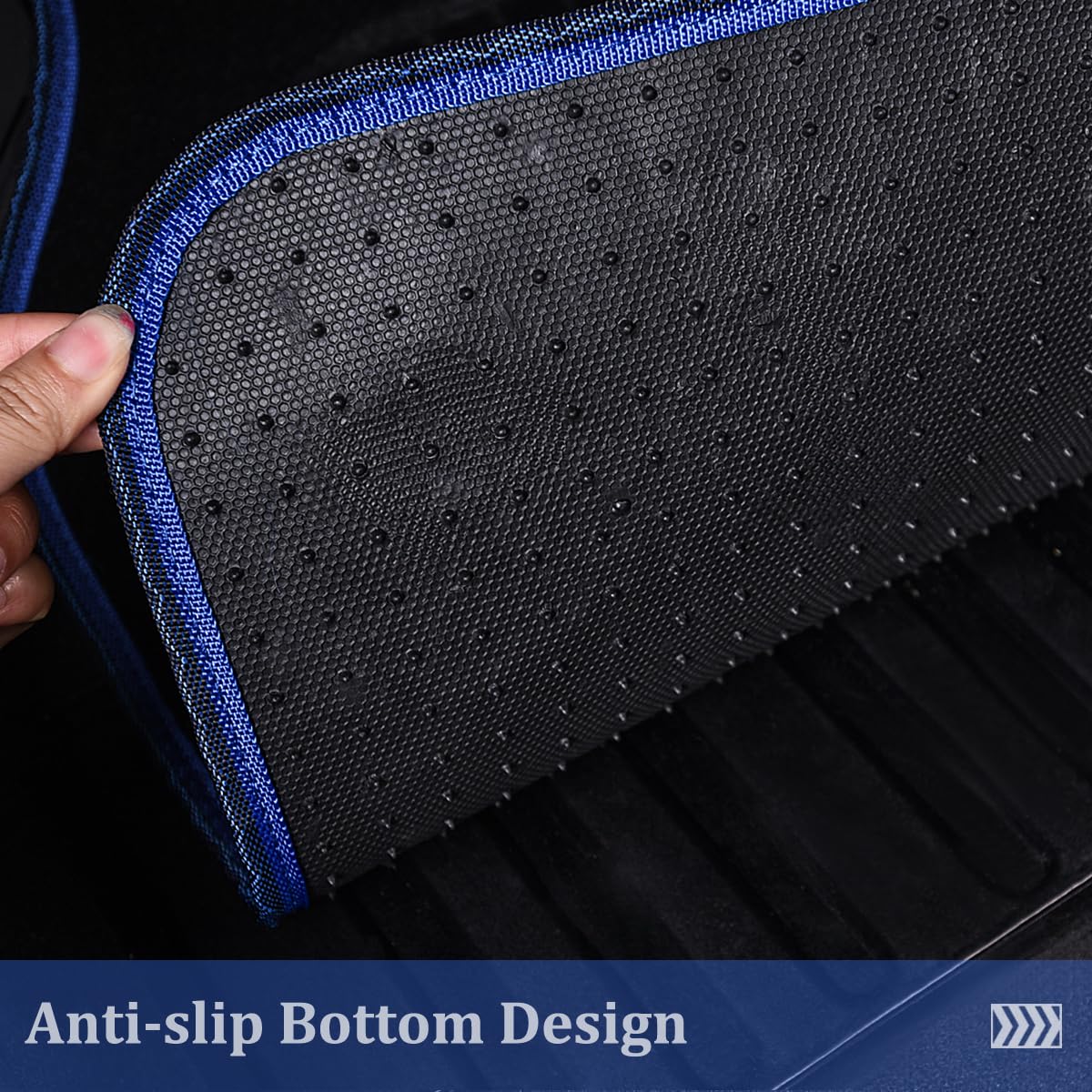 CAR PASS universal-fit durable mats cover most cars and SUVs