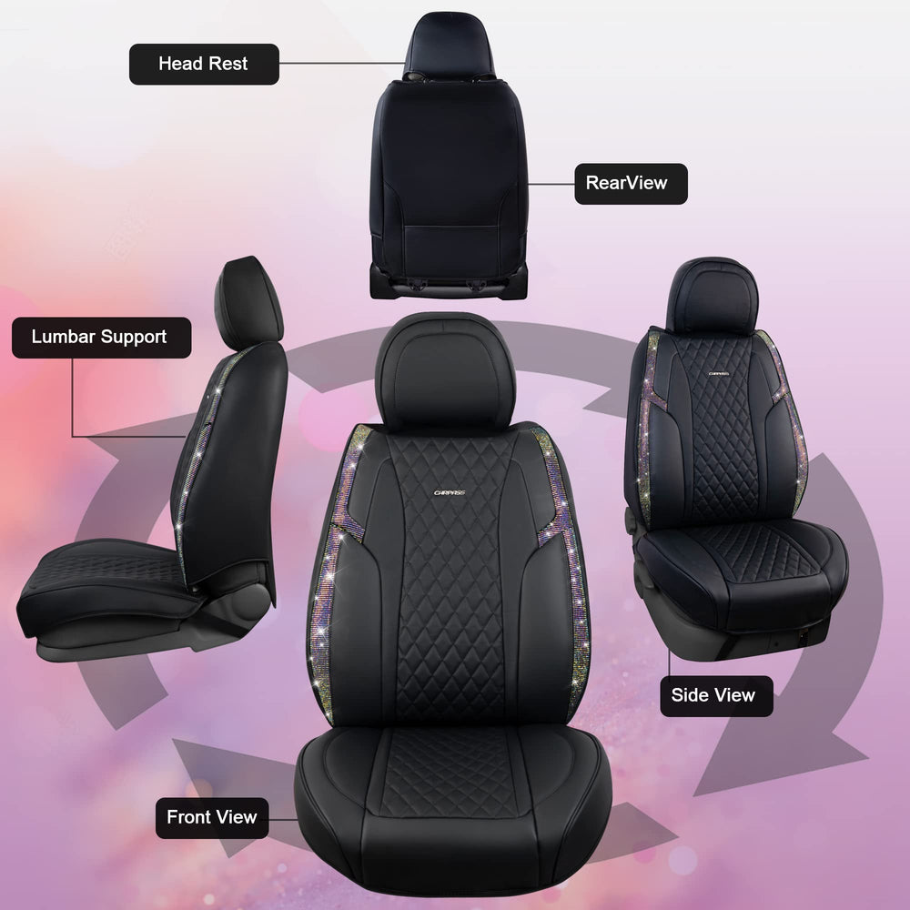 CAR PASS universal-fit five-seat design works for most cars.
