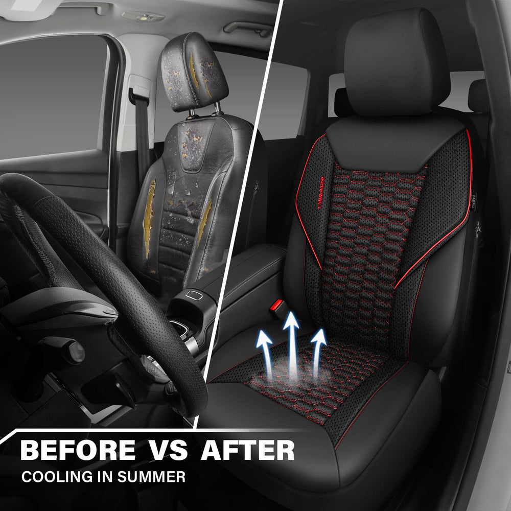 CAR PASS universal fit front seat cover for most cars.