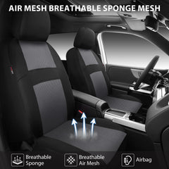 CAR PASS universal-fit front seat cover works for SUVs, vans, sedans, and trucks.