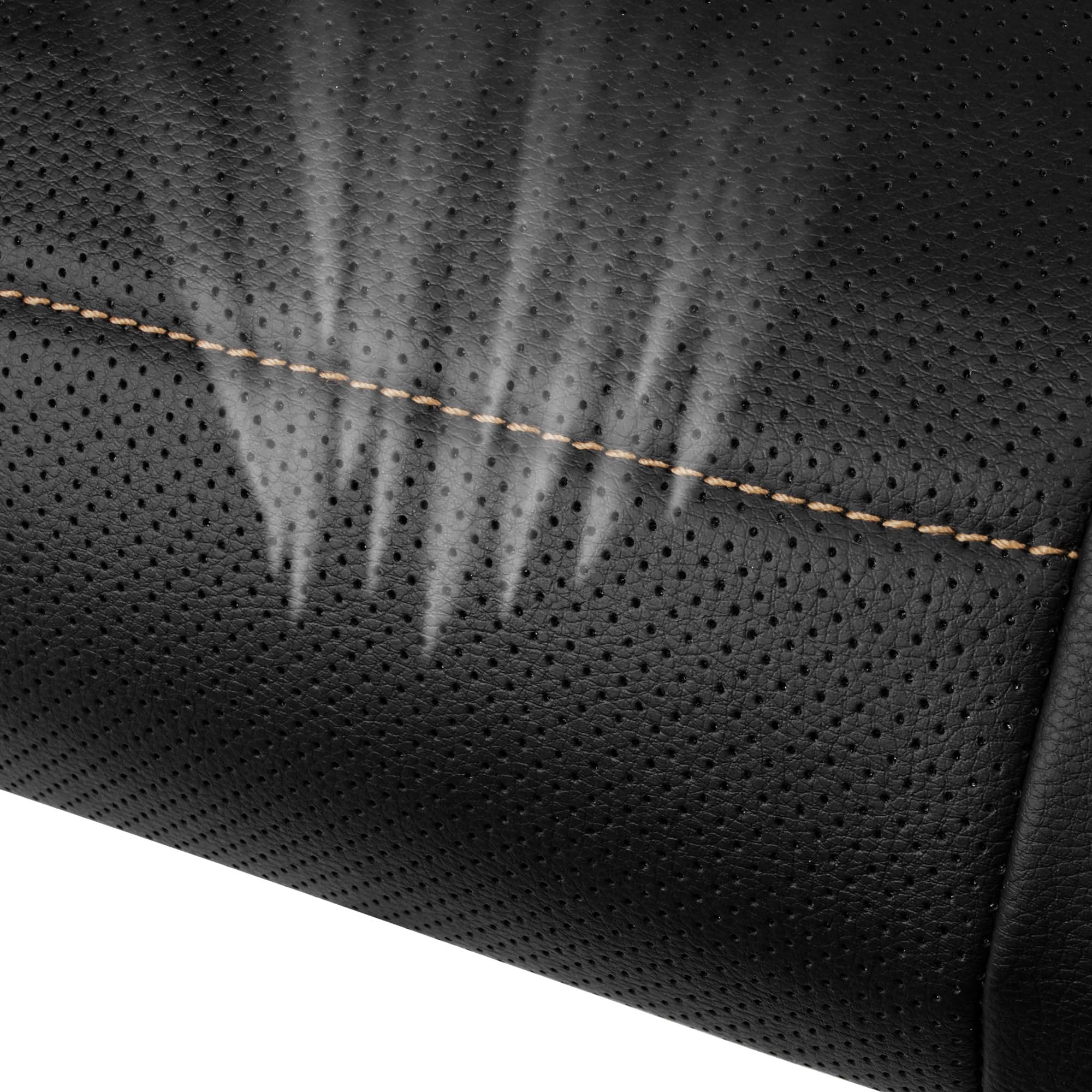Wrinkle-resistant CAR PASS leather finish enhances cabin look